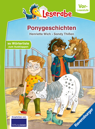 Abbildung von: Ponygeschichten - Leserabe ab Vorschule - Erstlesebuch für Kinder ab 5 Jahren - Ravensburger