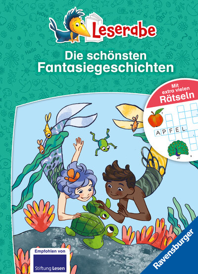 Abbildung von: Die schönsten Fantasiegeschichten mit extra vielen Rätseln - Leserabe ab 1. Klasse - Erstlesebuch für Kinder ab 6 Jahren - Ravensburger