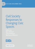 Cover: Civil Society Responses to Changing Civic Spaces - Palgrave Macmillan