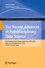 Cover: The Recent Advances in Transdisciplinary Data Science - Springer