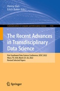 Cover: The Recent Advances in Transdisciplinary Data Science - Springer