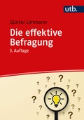 Cover: Die effektive Befragung - UTB