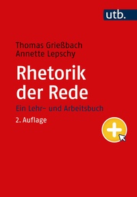 Abbildung von: Rhetorik der Rede - UTB