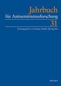 Cover: Jahrbuch f&uuml;r Antisemitismusforschung 31 (2022) - Metropol-Verlag