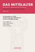 Cover: Das Mittelalter. Perspektiven medi&auml;vistischer Forschung : Zeitschrift... / 2022, Band 27, Heft 2 - Heidelberg University Publishing