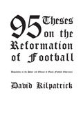 Cover: 95 Theses on the Reformation of Football - Beadle Books