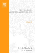 Cover: The Alkaloids: Chemistry and Physiology V2 - Elsevier
