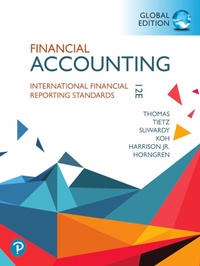 Abbildung von: Financial Accounting, eBook, Global Edition - Pearson Education Limited