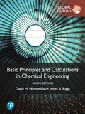 Cover: Basic Principles and Calculations in Chemical Engineering, Global Edition - Pearson Education Limited