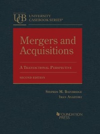 Abbildung von: Mergers and Acquisitions - West Academic Press