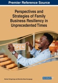 Cover: Perspectives and Strategies of Family Business Resiliency in Unprecedented Times - Business Science Reference