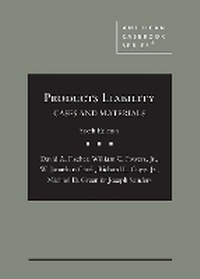 Enlarge image Cover: Products Liability - West Academic Press