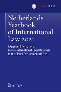 Abbildung von: Netherlands Yearbook of International Law 2021 - T.M.C. Asser Press