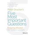 Cover: Peter Drucker's Five Most Important Questions - Ascent Audio