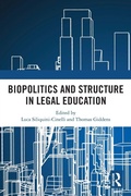 Cover: Biopolitics and Structure in Legal Education - Routledge