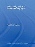 Cover: Philosophy and the Vision of Language - Routledge