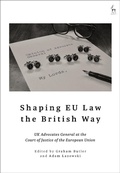 Abbildung von: Shaping EU Law the British Way - Hart Publishing