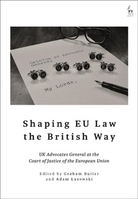 Abbildung von: Shaping EU Law the British Way - Hart Publishing