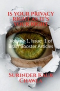 Cover: Is Your Privacy Right as It's Your Right - Notion Press