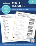 Cover: Math Basics Grade 1 - Chalkboard Publishing Inc
