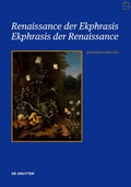 Cover: Renaissance der Ekphrasis - Ekphrasis der Renaissance - De Gruyter
