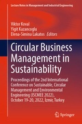 Cover: Circular Business Management in Sustainability - Springer
