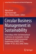 Cover: Circular Business Management in Sustainability - Springer