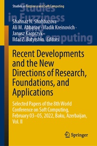 Enlarge image Cover: Recent Developments and the New Directions of Research, Foundations, and Applications - Springer