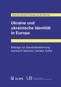 Cover: Ukraine und ukrainische Identit&auml;t in Europa - Georg Olms Verlag