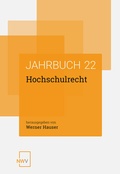Cover: Hochschulrecht - NWV im Verlag &Ouml;sterreich GmbH