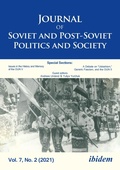 Cover: Journal of Soviet and Post-Soviet Politics and Society - ibidem