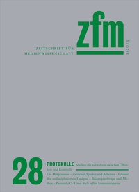 Abbildung von: Zeitschrift für Medienwissenschaft 28 - transcript