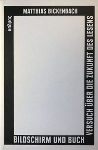 Abbildung von: Bildschirm und Buch - Kulturverlag Kadmos Berlin