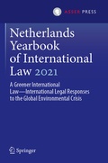 Abbildung von: Netherlands Yearbook of International Law 2021 - T.M.C. Asser Press