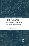 Bild: The Forgotten Appeasement of 1920 - Routledge