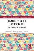 Cover: Disability in the Workplace - Routledge