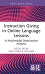 Cover: Instruction Giving in Online Language Lessons - Routledge