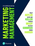 Cover: Marketing Management - Pearson Education Limited