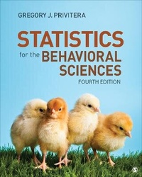 Enlarge image Cover: Statistics for the Behavioral Sciences - SAGE Publications Inc