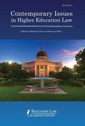 Cover: Contemporary Issues in Higher Education Law - Education Law Association (Ela)