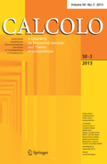 Cover: Calcolo - Springer
