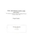 Cover: 1809: Between hope and history - Gretton Books