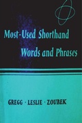 Cover: Most Used Shorthand Words and Phases - Must Have Books