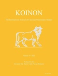 Cover: KOINON V, 2022 - Archaeopress