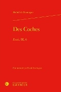 Cover: Des Coches - Classiques Garnier