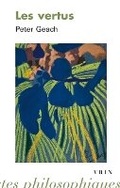Cover: Les Vertus - Librarie Philosophique J. Vrin