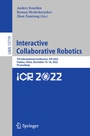 Cover: Interactive Collaborative Robotics - Springer