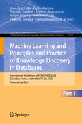 Cover: Machine Learning and Principles and Practice of Knowledge Discovery in Databases - Springer