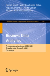 Enlarge image Cover: Business Data Analytics - Springer