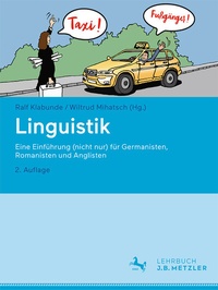 Abbildung von: Linguistik - J.B. Metzler
